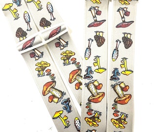 Suspenders 4 clip H shape with motif