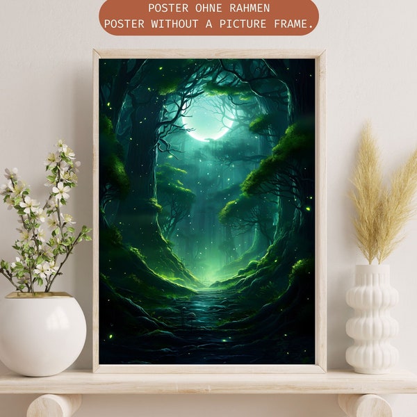 Poster Fantasy Landschaft Landscape