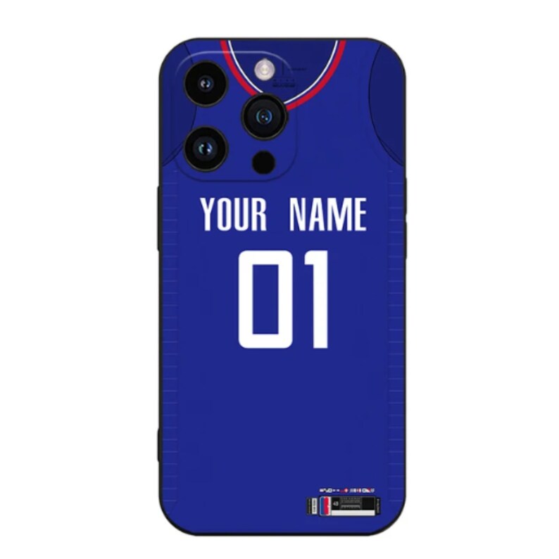 Los Angeles Clippers Theme Phone Case for iPhone 15, 14, 13, 12, 11, Xr