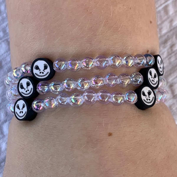 Nightmare Before Christmas Inspired Bracelets x3