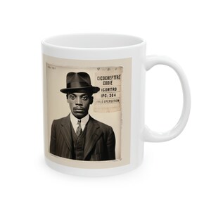 1920s Mug: Omar Portrait, Vintage Style Coffee Cup