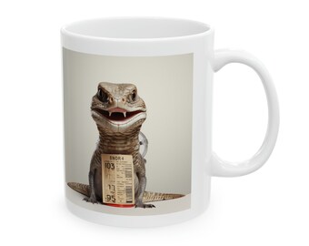 Lagartos, serpientes, viven peligrosamente con tu nueva taza de reptilesreptile 2 diestro