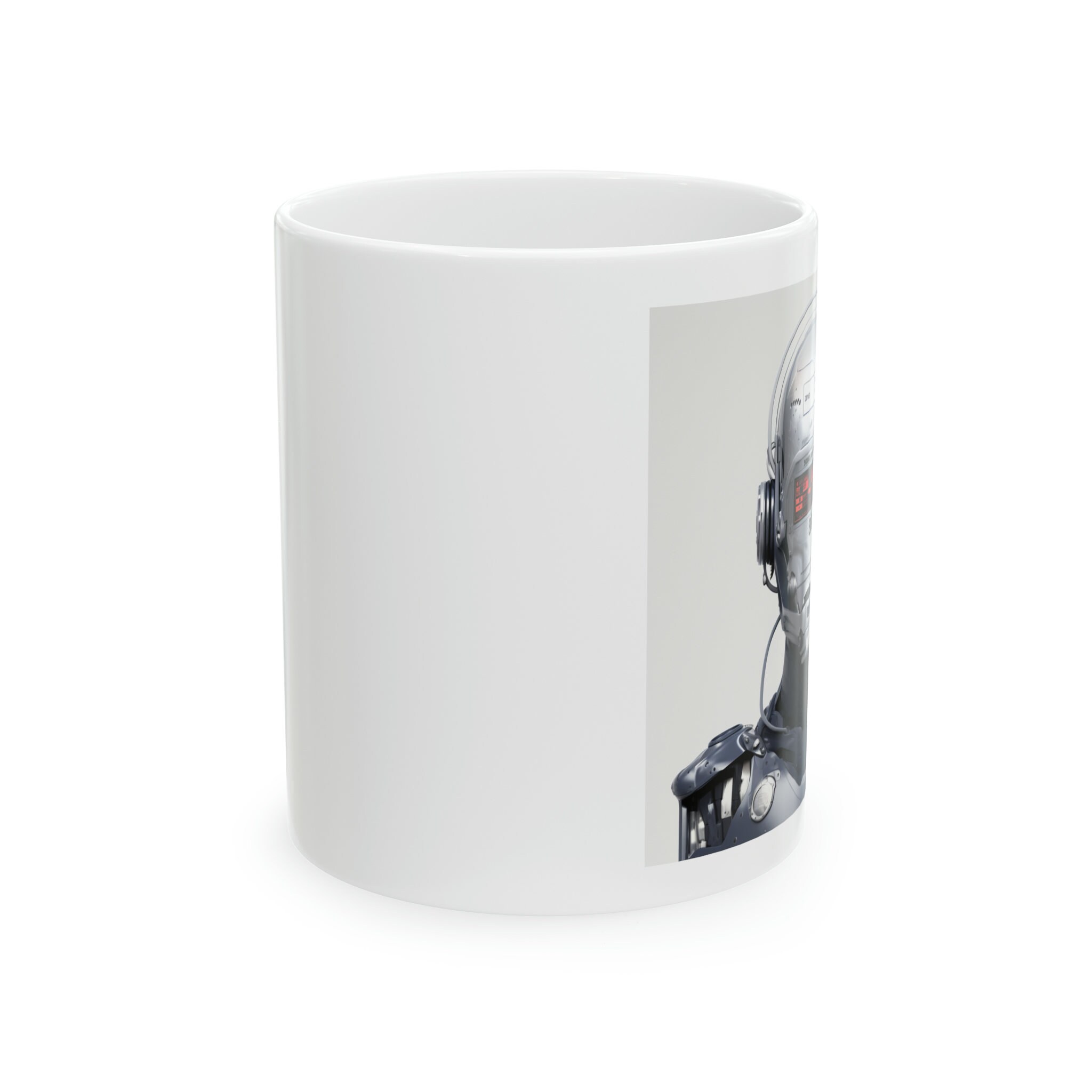Android Mug: Sci-fi Cyborg Portrait - Year 2250 - Etsy Australia