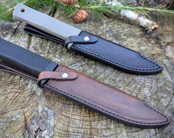 Leren foedraal voor Cold Steel SRK, SRK Compact, Handgemaakt
