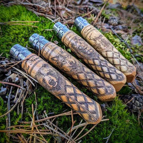 Personalized Pocket Knife, Opinel, Best Camping Cutter, Military Survival Equipment, Pet Laser Engraved Knife, Unique Military Gifts