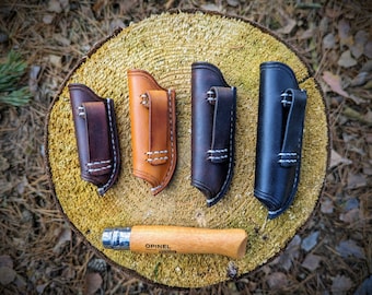Leather Sheath for Opinel No7 - No12
