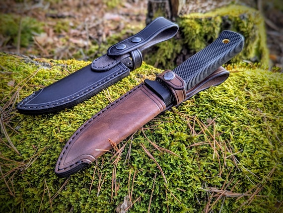 Leather Sheath for Cold Steel Master Hunter, Handmade - Etsy