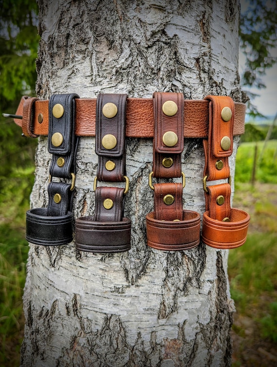 Handmade Leather Axe Belt Loop Holder - Etsy
