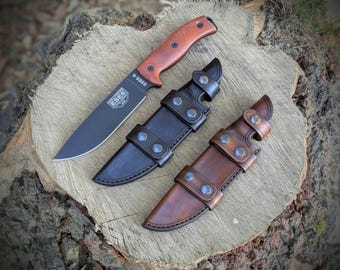 Leder Horizontale Scheide für ESEE 6 Messer, Scout Messerscheide