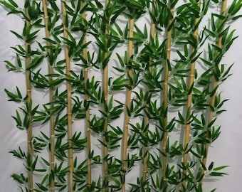 Bambù Naturali Artificiali da 110 Cm