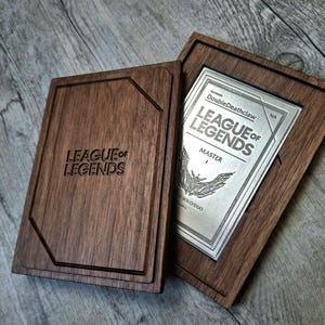 Spieler-Ranking Karten für League of Legends / Teamfight Tactics / Legends of Runeterra / Valorant / oder jedem anderen Spiel!