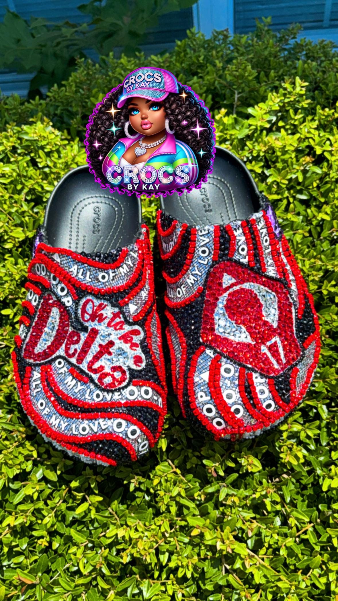 Custom Sorority Dylan Crocs