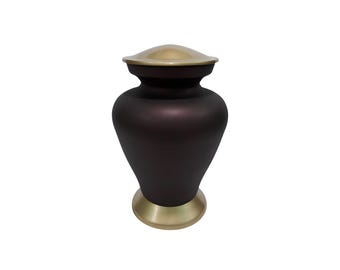 Simplicity handgjord metallurna för vuxen kremering av mänsklig aska