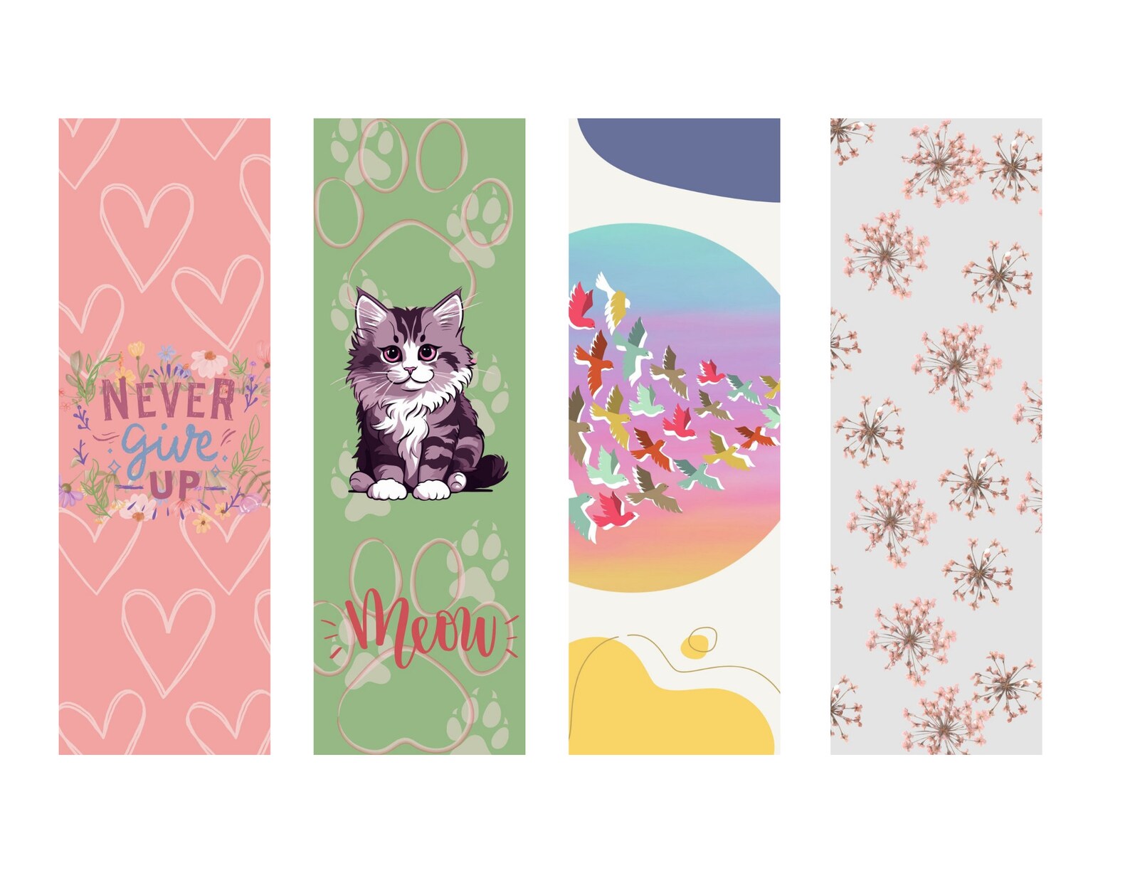 Printable Bookmarks / Bookmarks Set/instant Download for Book Lovers - Etsy