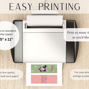 Printable Bookmarks / Bookmarks Set/instant Download for Book Lovers - Etsy