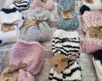 Chaussettes douillettes, chaussettes moelleuses,