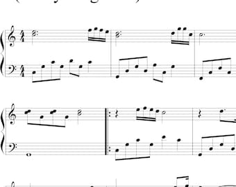 Everything I Do (I Do It for You) Bryan Adams printable piano sheet music