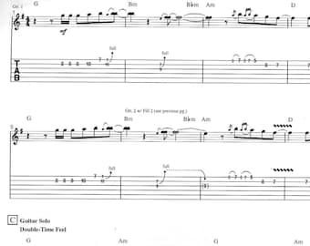 Samba Pa Ti Santana gitaar bladmuziek