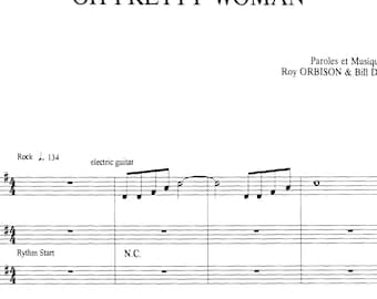Pretty Woman, canción de película, partitura, banda sonora, Richard Gere, Julia Roberts