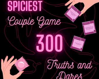 Juego de pareja picante de verdad o desafío