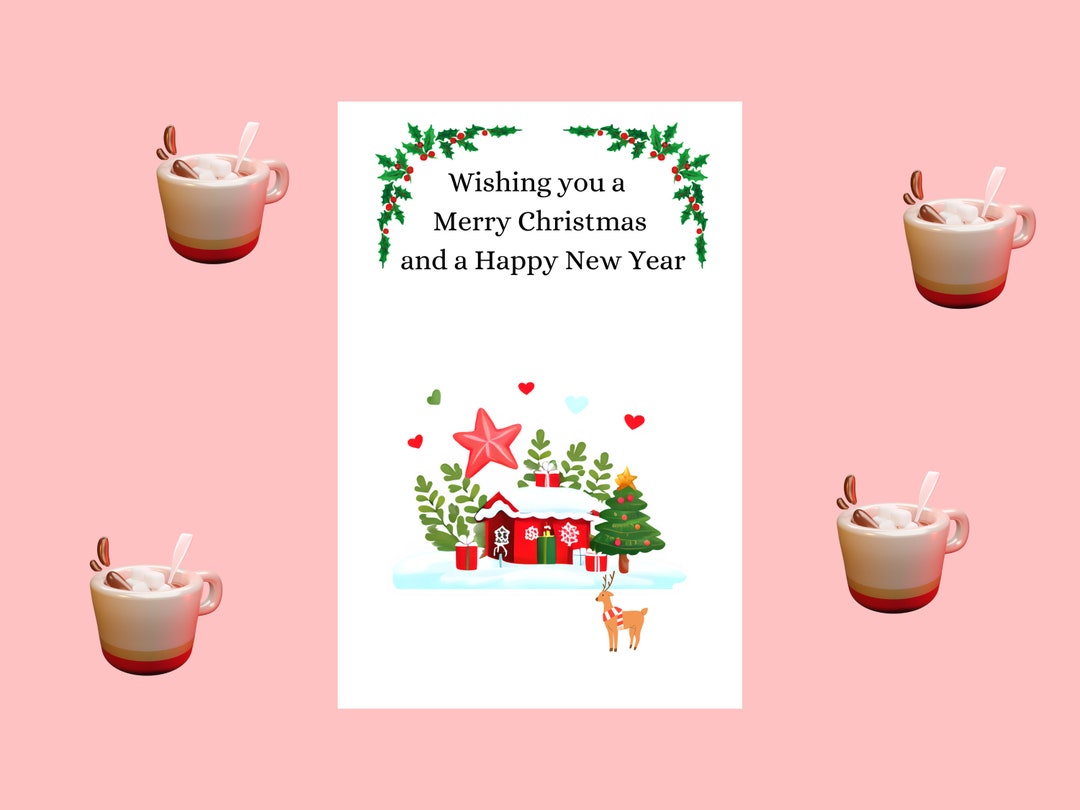 Printable Happy Christmas Card - Il 1080xN.5400168758 4uvt 