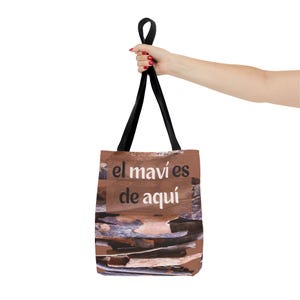 El mavi es de aqui, de Puerto Rico Tote Bag