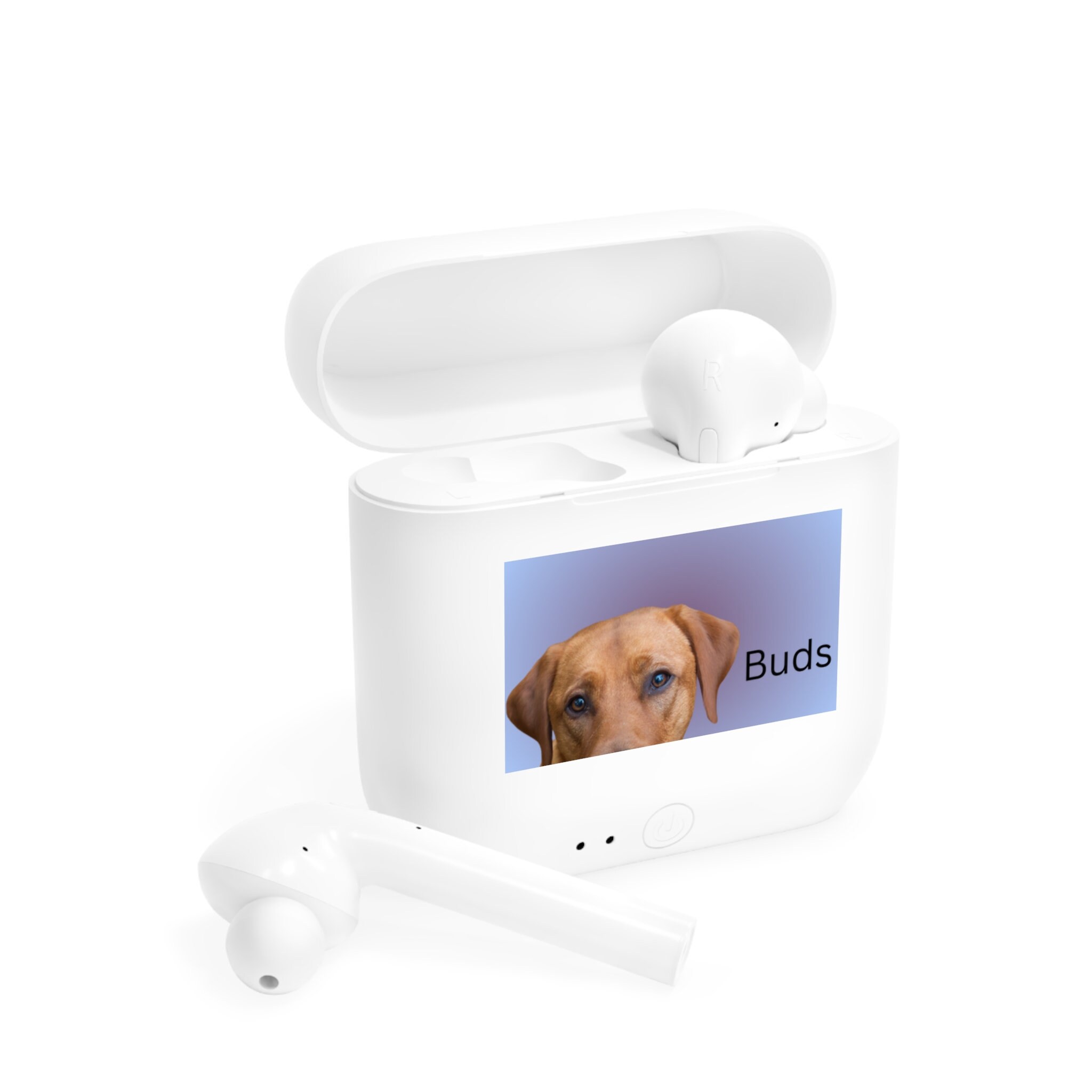 Ear Buds and Fox Red Lab Puppy Case - Essos Wireless Earbuds - Etsy