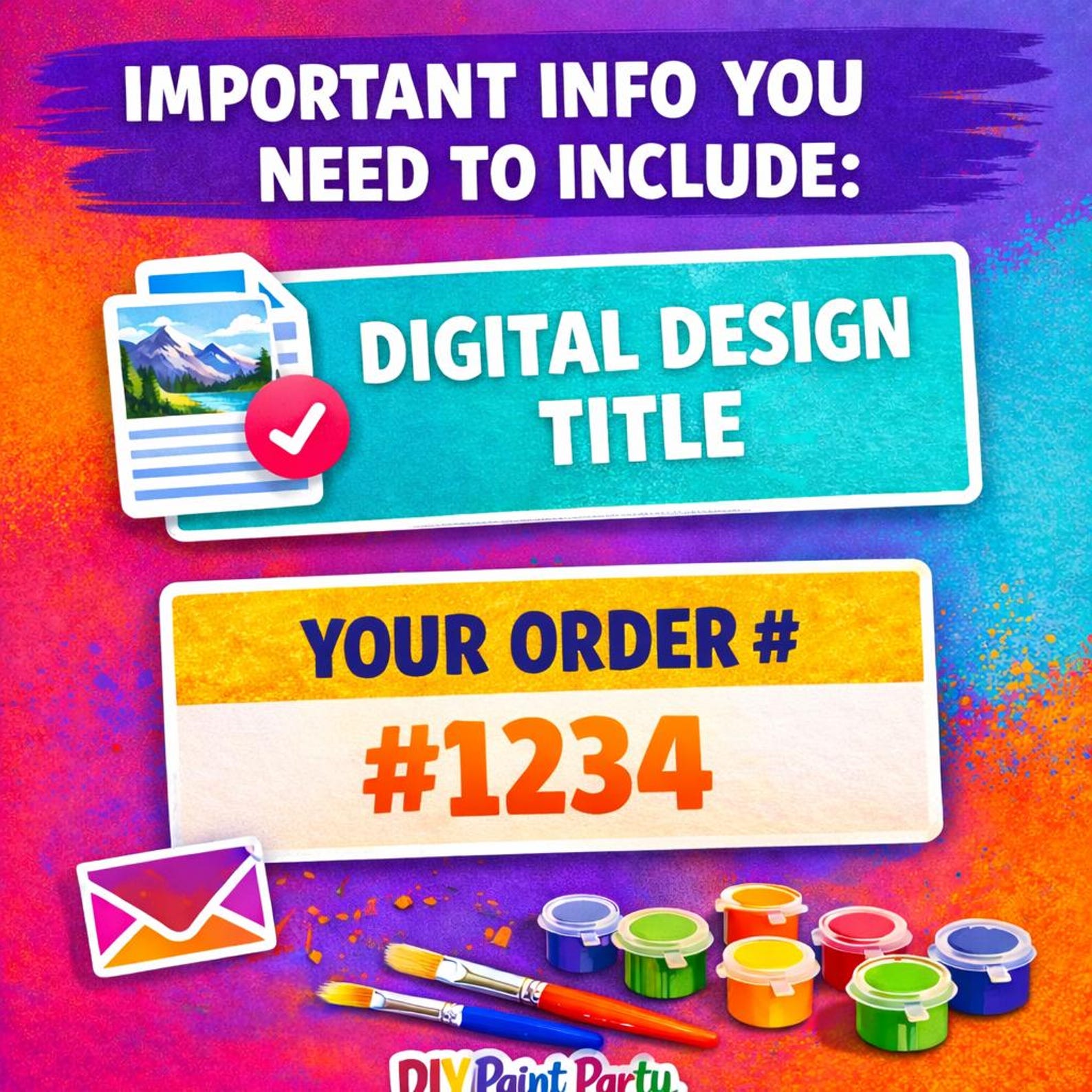 Paint Design Instructions & Color Guide (digital Download) - Etsy