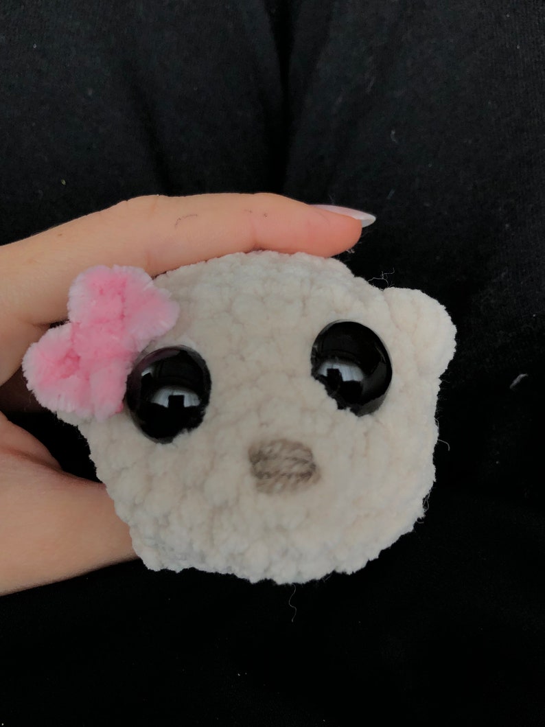 Sad Hamster Meme No Sew Pattern Viral Tiktok Meme Plush Crochet English Pdf zdjęcie 2