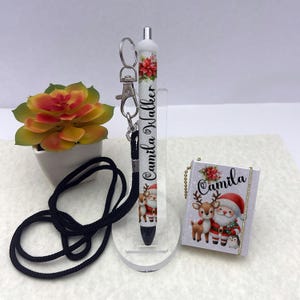 Personalized Teacher Gifts | Christmas Gifts | Gift Ideas | Teacher Gift | Teacher appreciation Gift | Christmas Epoxy Pen | Christmas Pen