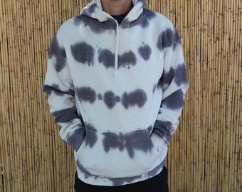 Trendy Hoodie Tie Dye Pullover Unisex Hoodie, Customized Tie Dye Hoodie, Best Gift Hoodie Idea, Gray Man Hoodie, Gift to Her, Women Hoodie