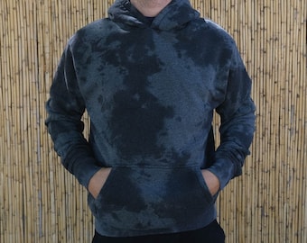 Tie Dye Pullover Unisex Hoodie, Customized Tie Dye Hoodie, Best Gift Hoodie Idea, Gray Man Hoodie, Gift to Her, Women Hoodie, Trendy Hoodie