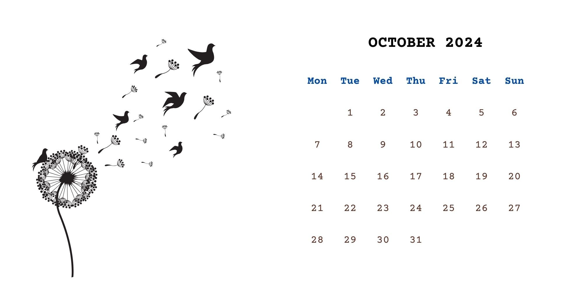 2024 Desk Calendar Calendar 2024 Art Calendar Desk Etsy Australia