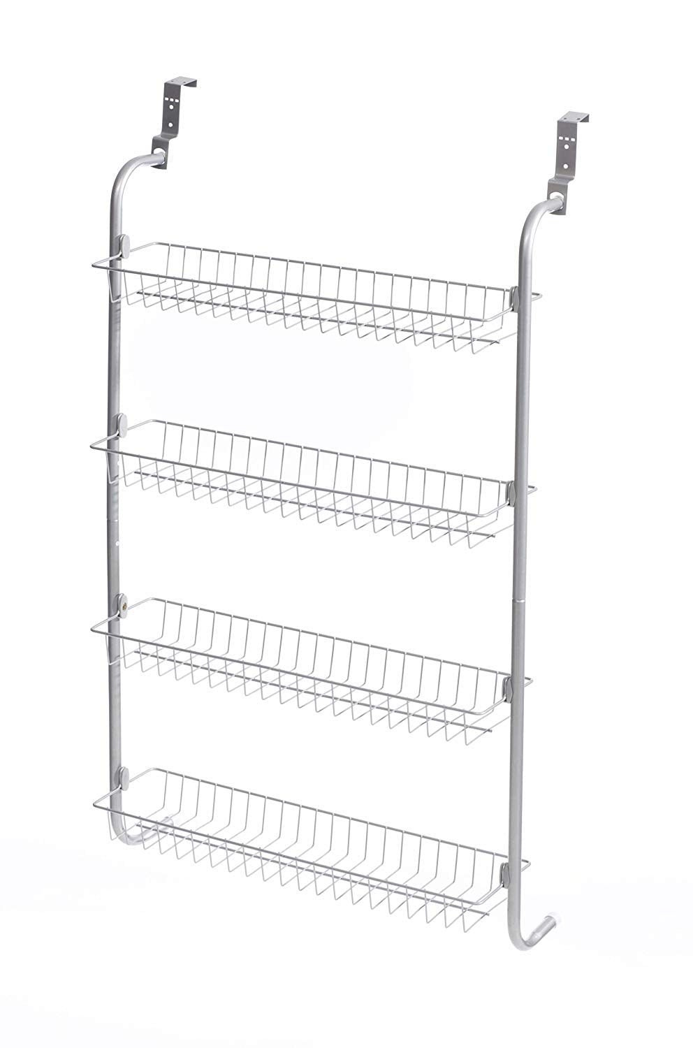 4 Tier Over Door Hanging Rack / Shelves for Pantry or Storage Cupboard