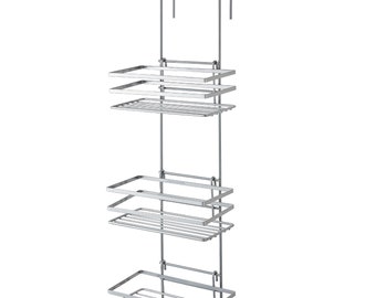 3 Tier Non Rust Hanging Shower Caddy Organiser in Silver