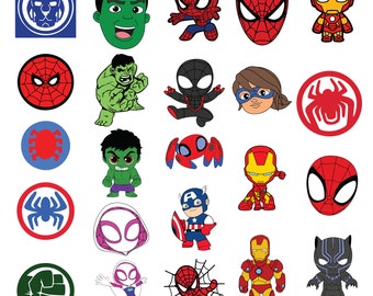 Spidey and his Amazing Friends SVG Bundle, Spidey Birthday, Spidey Clipart, Spidey and his Amazing Friends PNG, Spidey SVG, Spidey Shirt