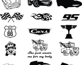 Cars SVGs, PNGs, JPGs, Cars Bundle, Digital Download,  Lightning Car,Cars svgs, Cars, Trucks svgs, Car Cartoon svgs, Racing Car Pngs and Svg
