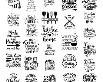 Kitchen Svg, Kitchen Svg Bundle, Kitchen Cut File, Baking Svg, Cooking Svg, Potholder Svg, Kitchen Quotes Svg, Kitchen Svg Files For Cricut