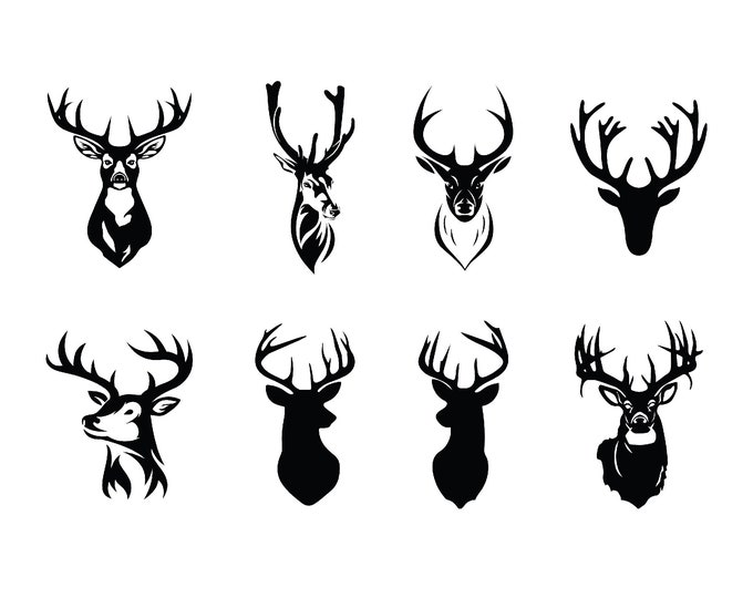 80 Deer Svg, Deer Png, Deer Antlers Svg, Deer Hunting Svg, Deer ...