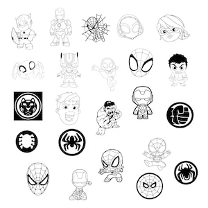Spidey e seus incríveis amigos SVG Bundle, Spidey Birthday, Spidey Clipart, Spidey e seus incríveis amigos PNG, Spidey SVG, Spidey Shirt