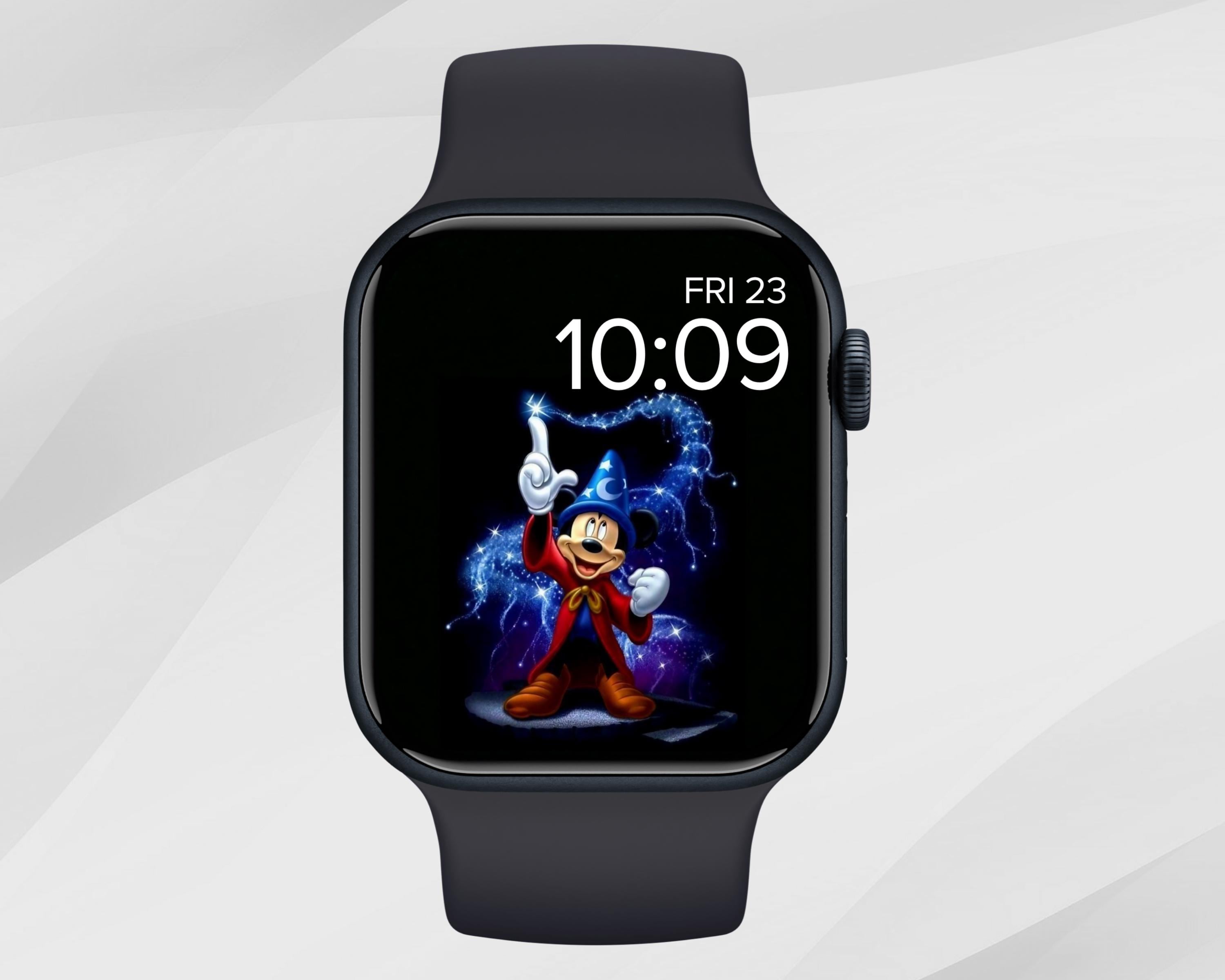 ミッキーマウスのApple Watchの壁紙、魔法使いのApple Watchの文字盤 