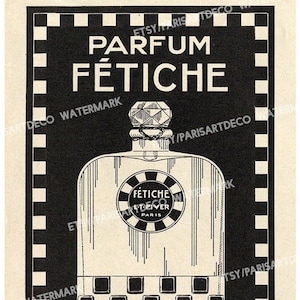 French Perfume Print
