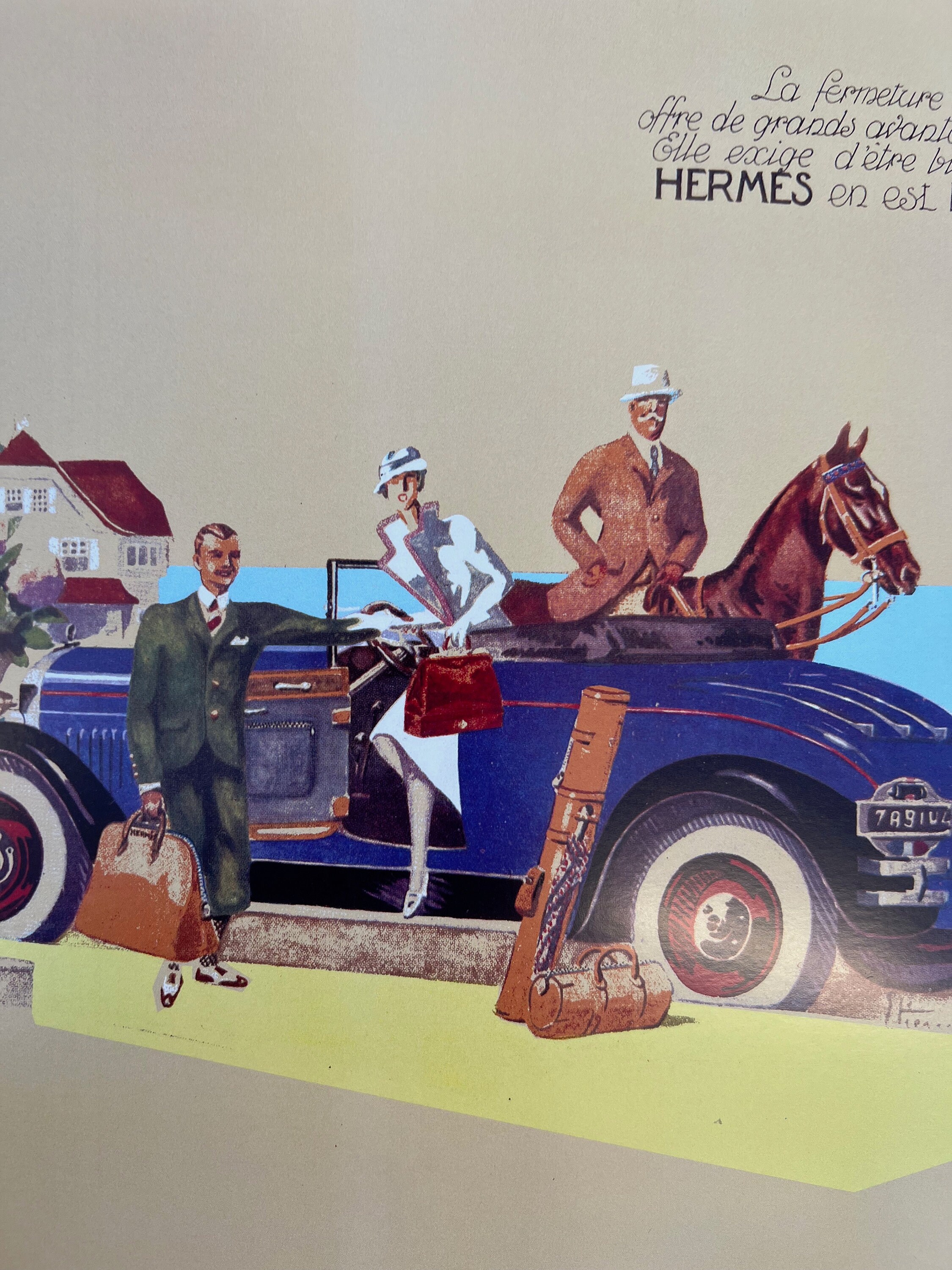 Hermes Poster, Art Deco Style - Etsy