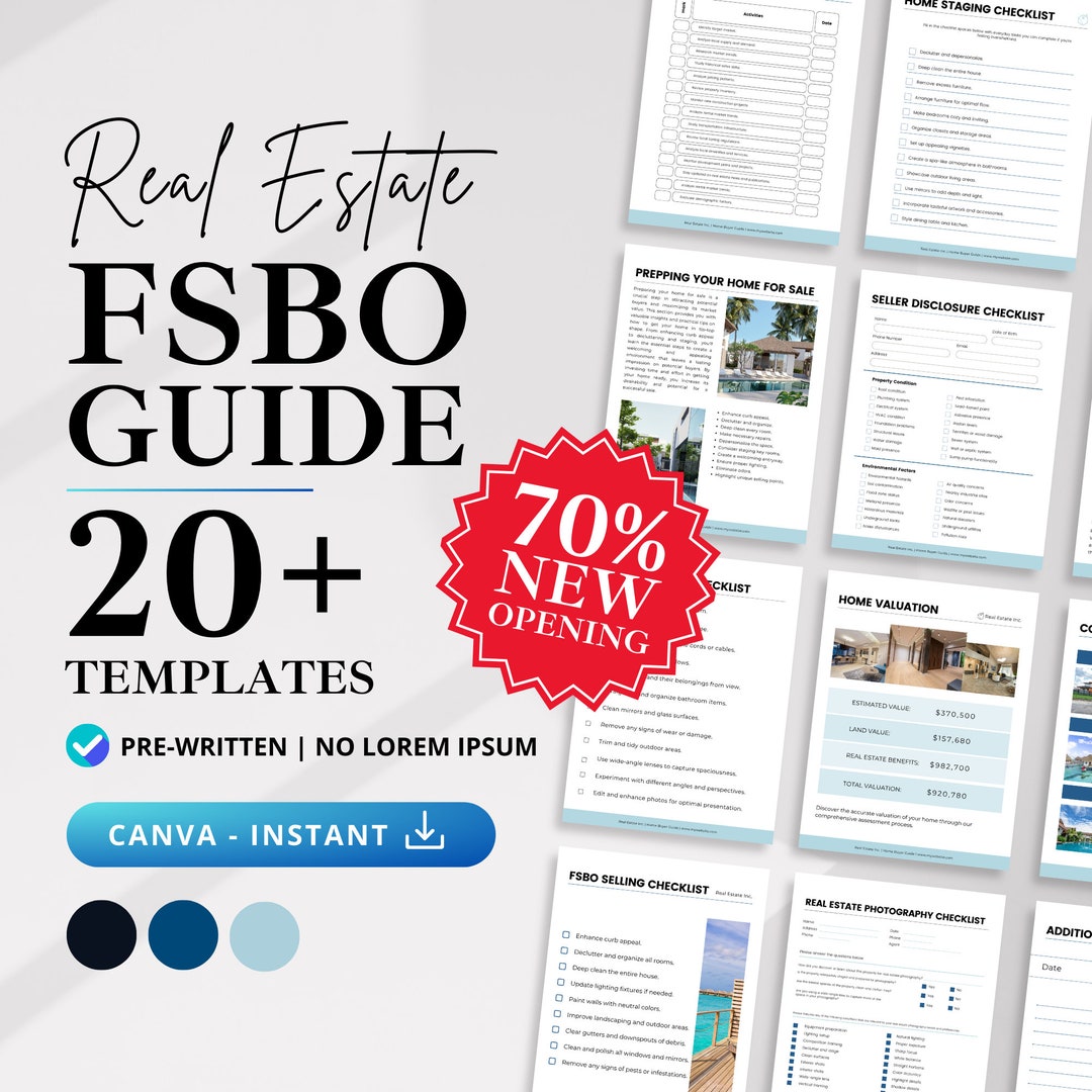 For Sale by Owner Guide, Real Estate FSBO Guide, Realtor Home Seller