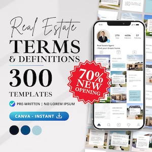 Real Estate Terms Instagram, Instagram canva Real Estate, Estate Terms,realtor Terms,Terms Infographs,Terms Infographics,Instagram Templates