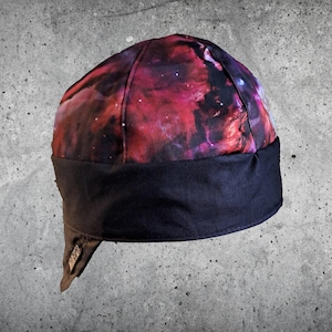 Weld Cap, 100% Cotton Weld caps, weld hat, welders cap, welder caps, welding, welder gift, welder hood, welding hood, GALAXY, Biker Caps