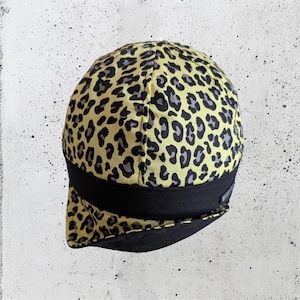 Reversible Welding Welder Cap Hood Headwear Gear Ornament Dad Boyfriend Fathers Day  Metalworker Metal Biker  LEOPARD