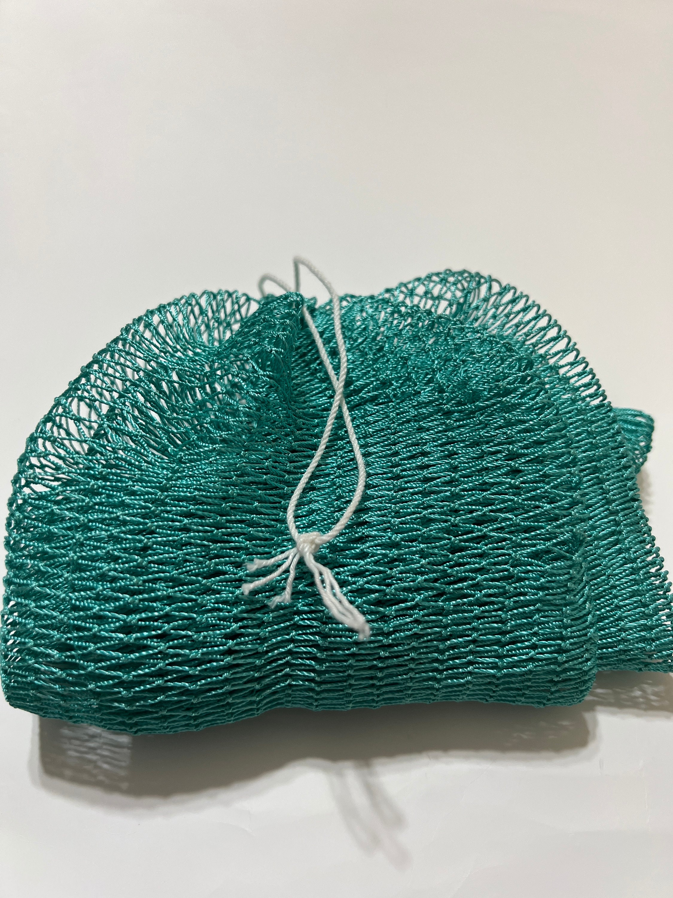 African Net Sponge With Reusable Pouch: Exfoliating Bath Sapo - Etsy