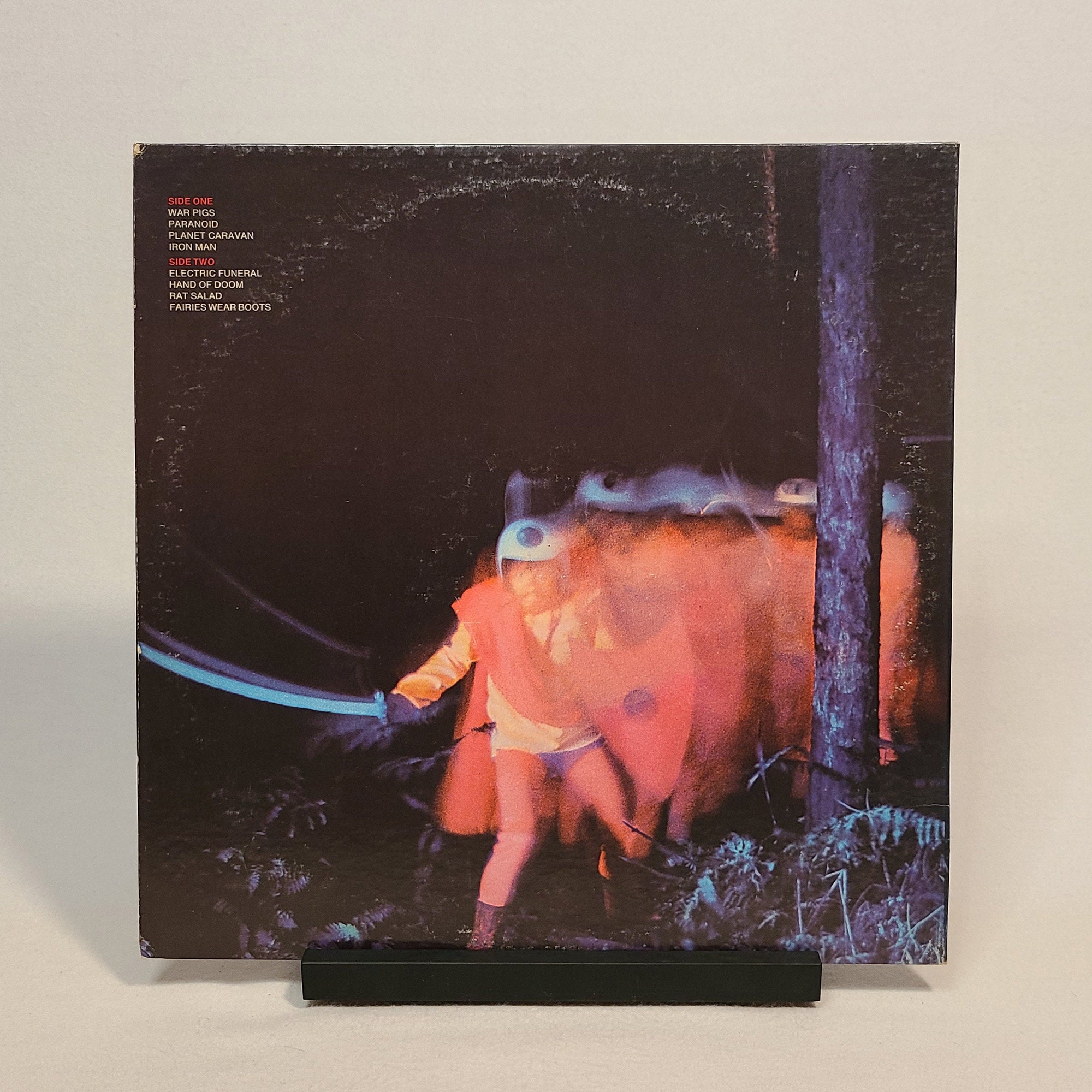 Original 1970 White Label Promo, Black Sabbath - Paranoid | Warner