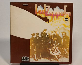 Led Zeppelin vintage - Led Zeppelin II (Deux) | Sortie des années 1970, Atlantic Records, SD 19126